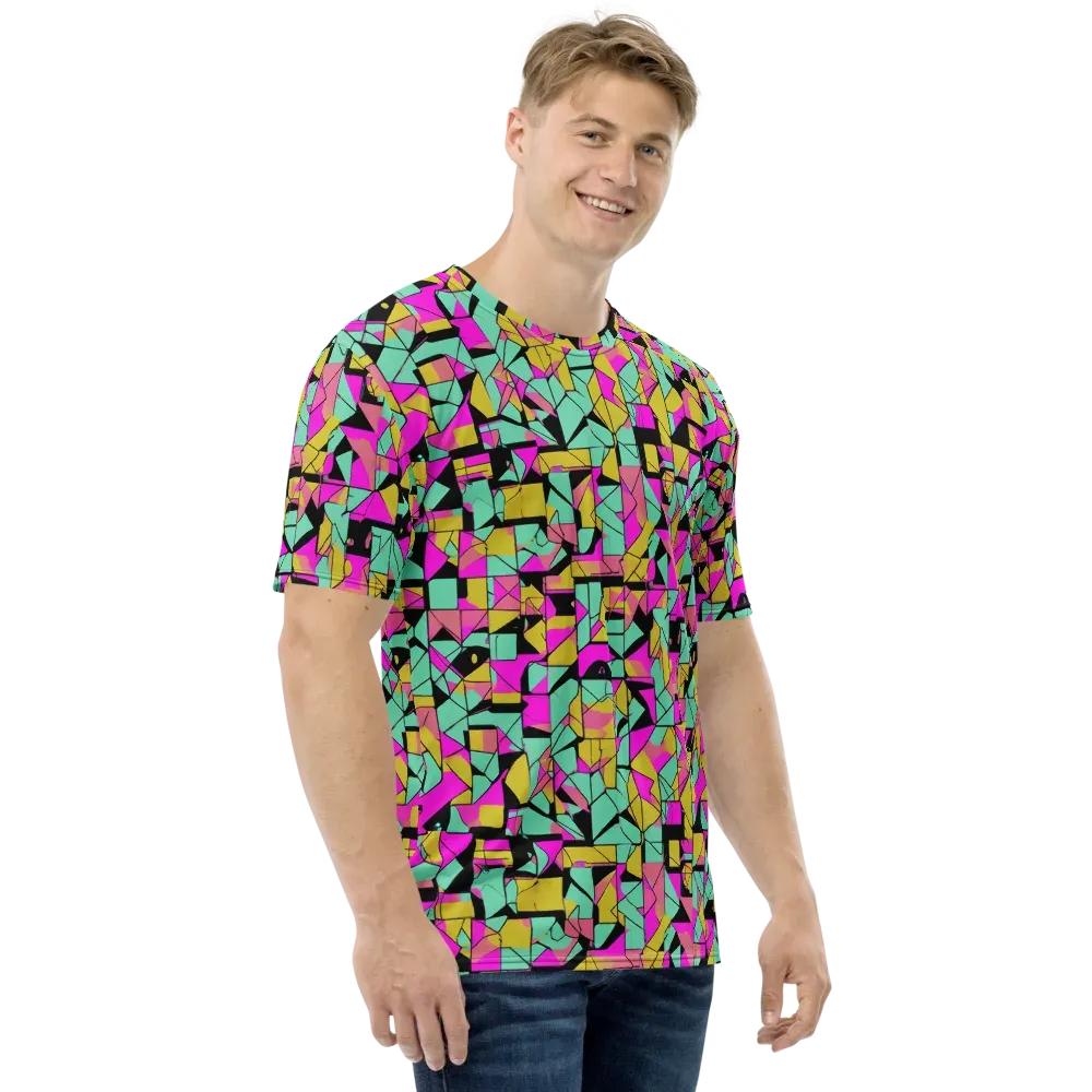 Prism Riot on Men's Crew Neck T-Shirt — Right