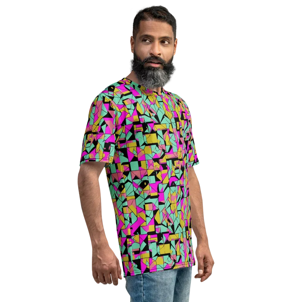 Prism Riot on Men's Crew Neck T-Shirt — Right