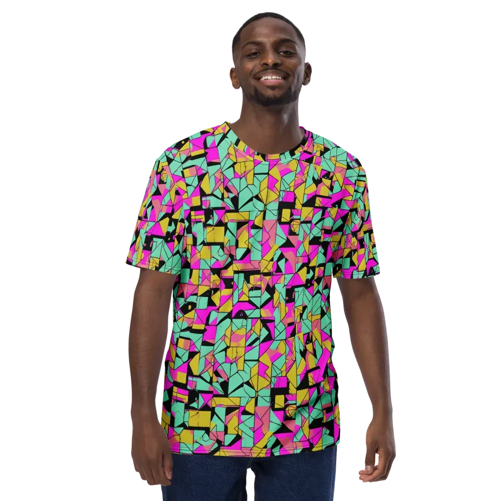 Prism Riot on Men's Crew Neck T-Shirt — Front