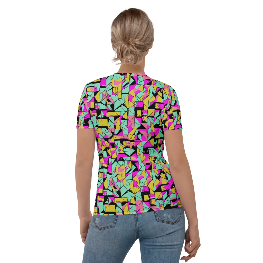 Prism Riot on Women's Crew Neck T-Shirt — Back