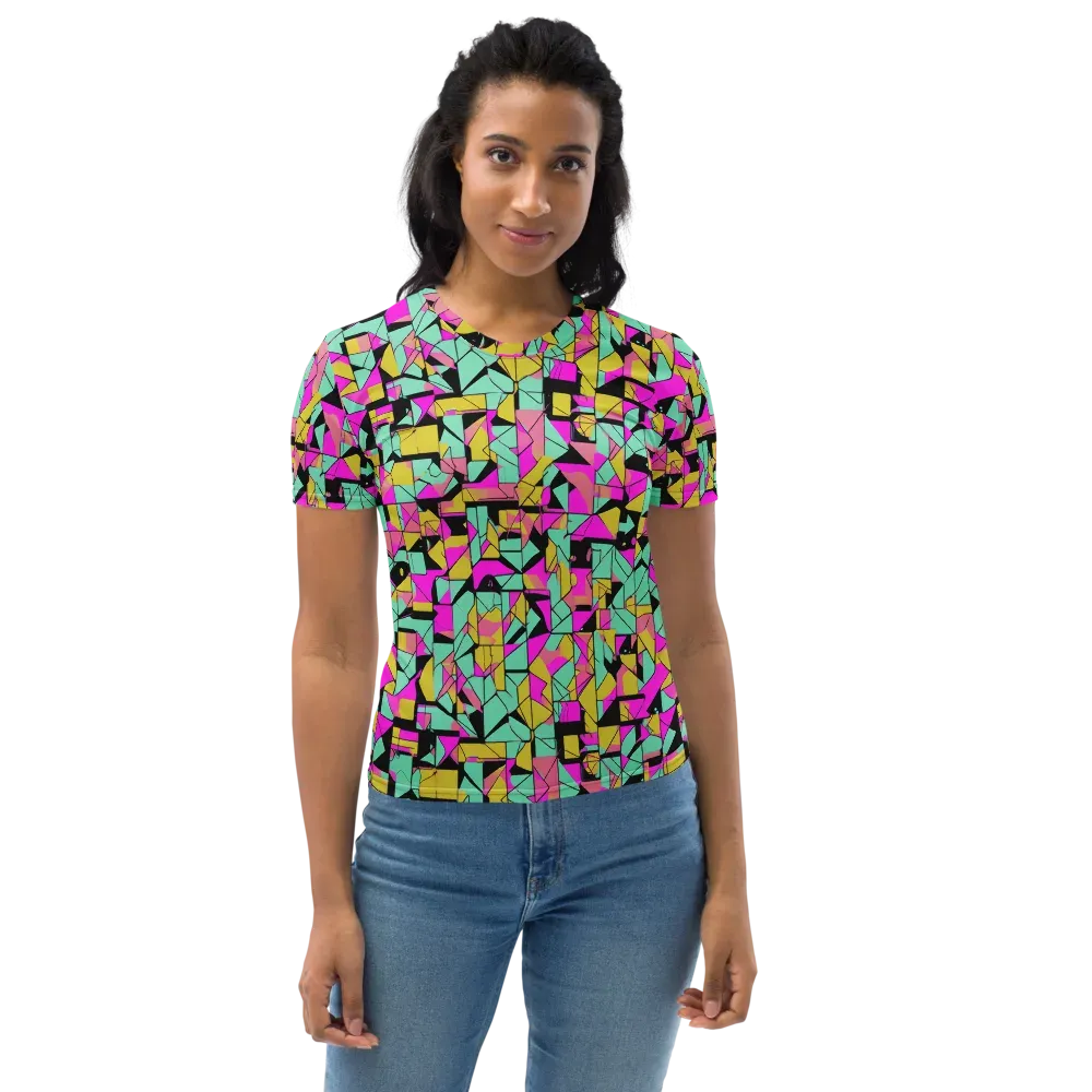 Prism Riot on Women's Crew Neck T-Shirt — Front