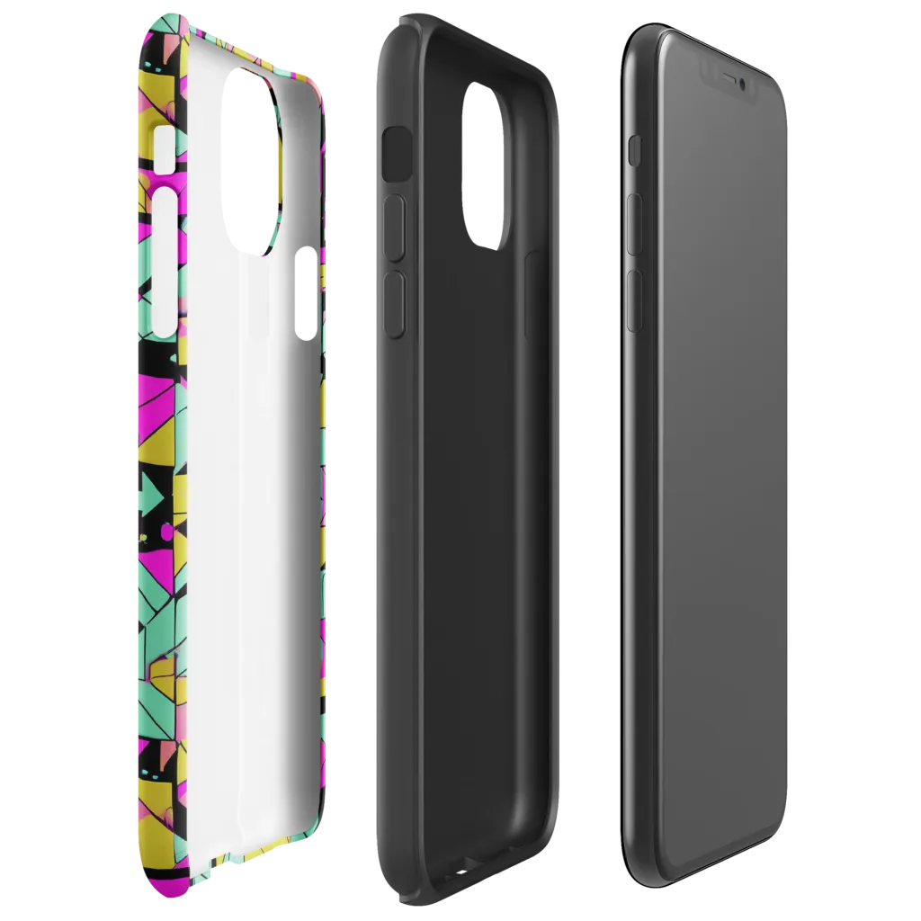 Prism Riot on Tough Case for iPhone® — Right