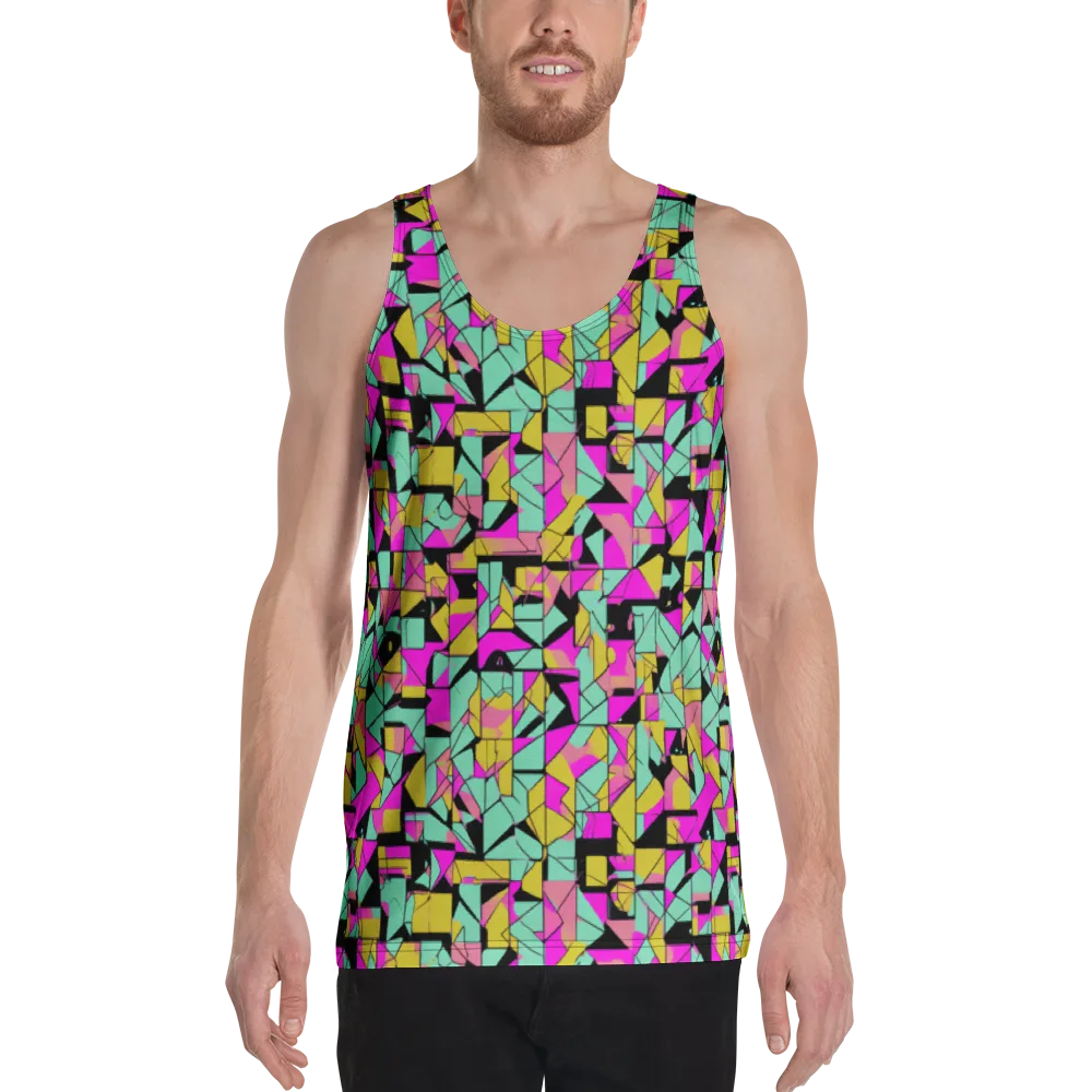 Prism Riot on Men's Tank Top — Front