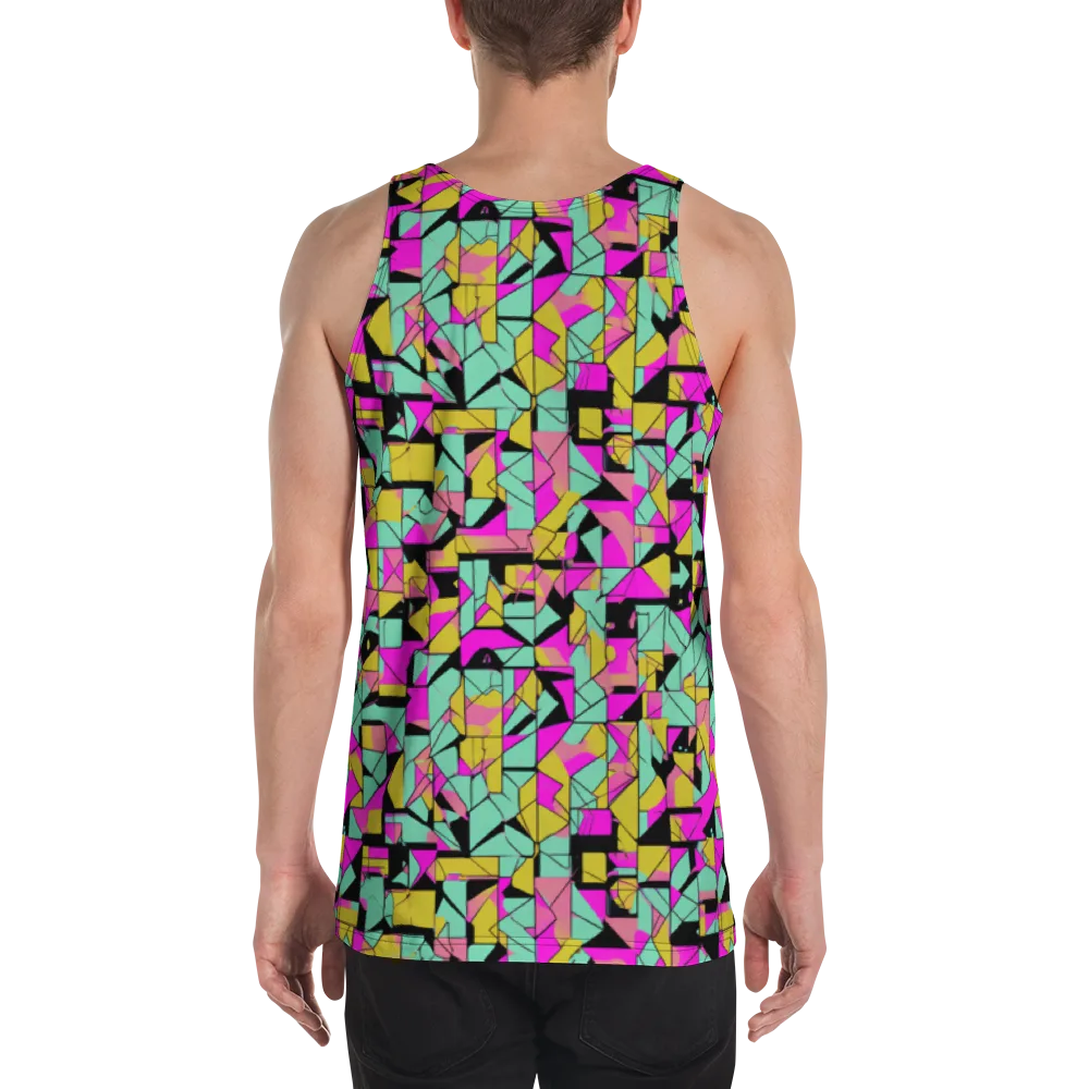 Prism Riot on Men's Tank Top — Back