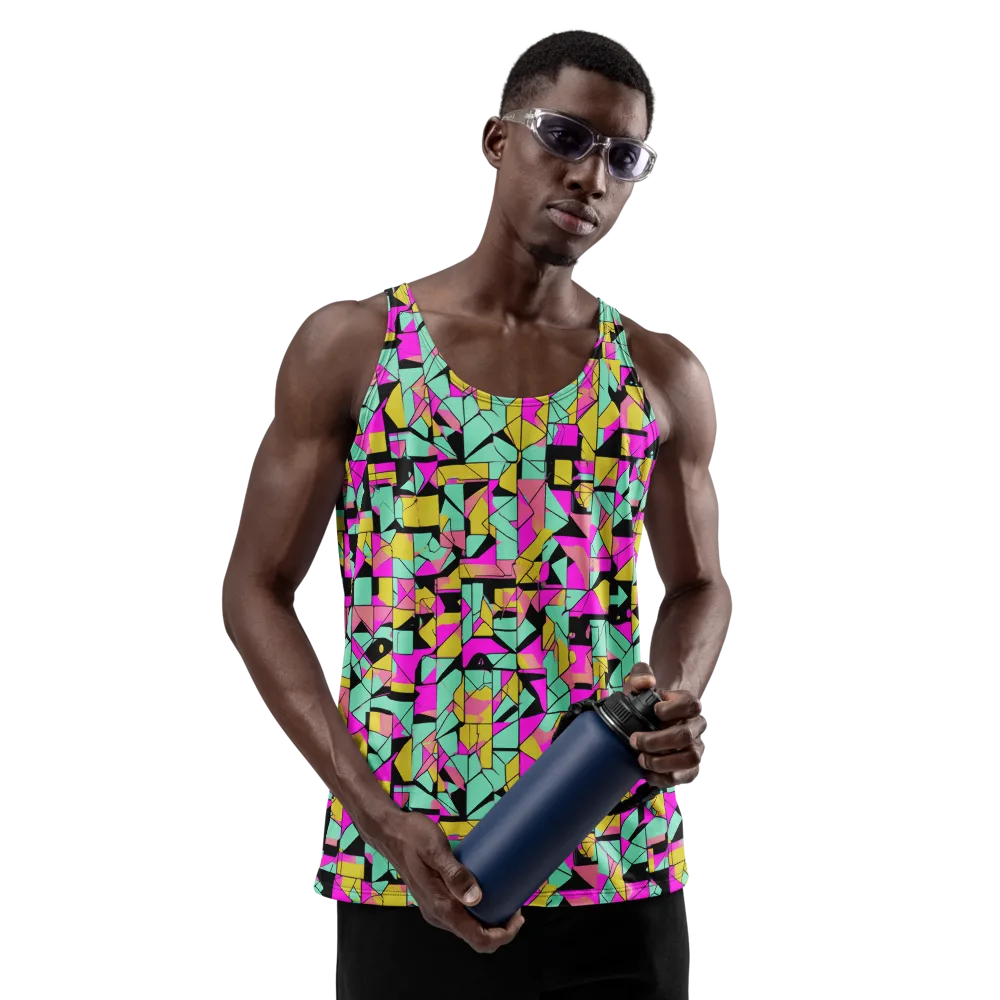 Prism Riot on Men's Tank Top — Front