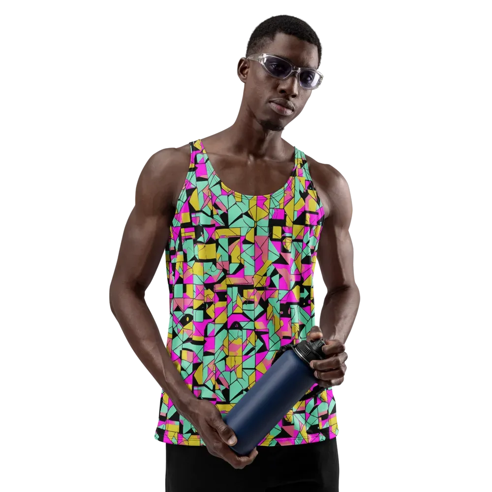 Prism Riot on Men's Tank Top — Front