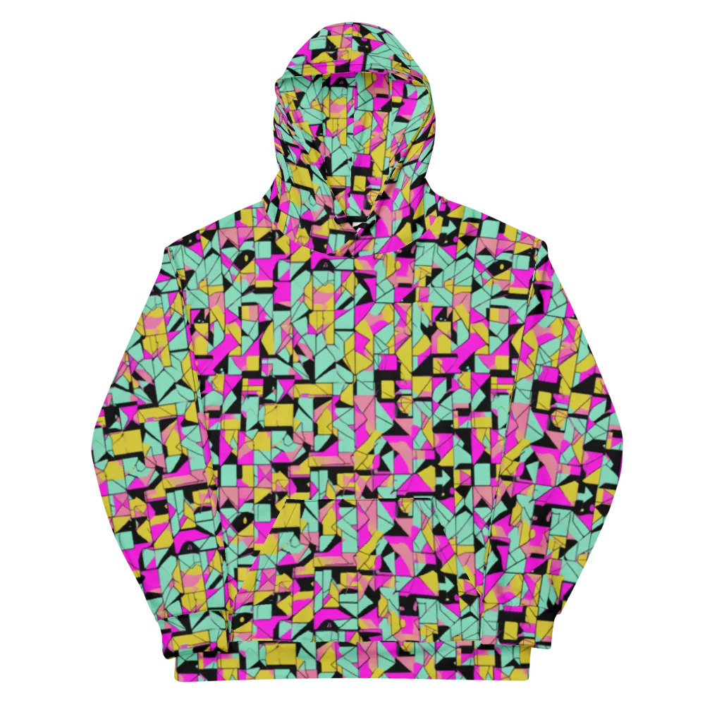 Prism Riot on Cotton Hoodie — Front