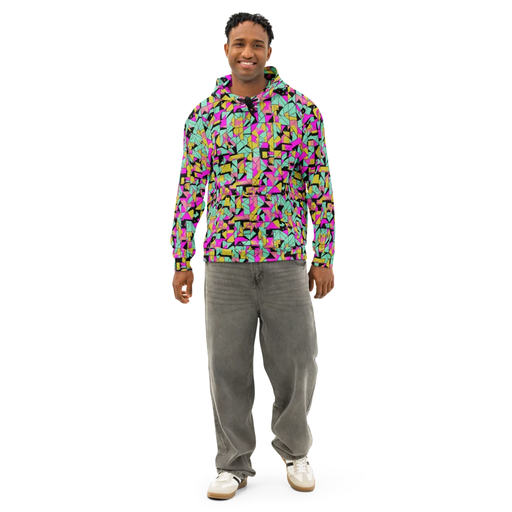 Prism Riot on Cotton Hoodie — Front