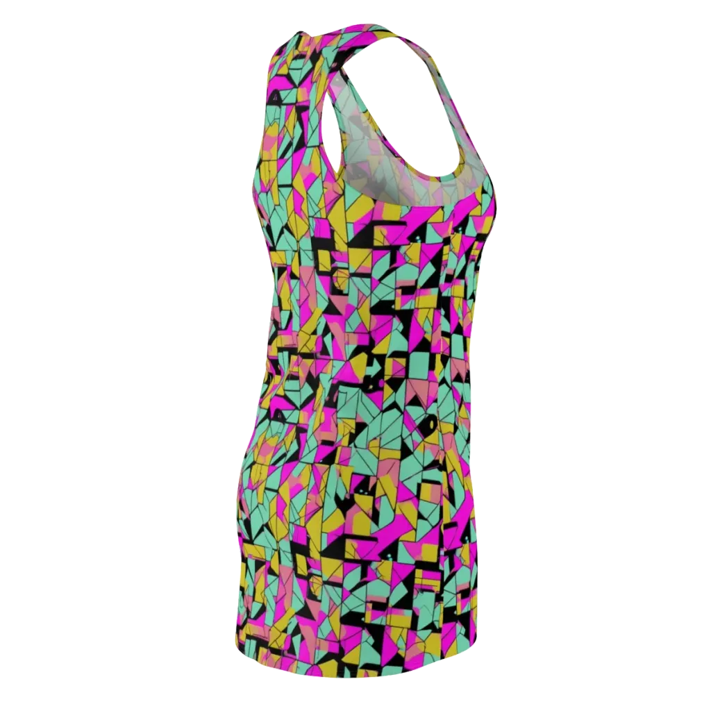 Prism Riot on Racerback Dress — Back Side