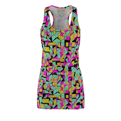 Prism Riot on a Racerback Dress