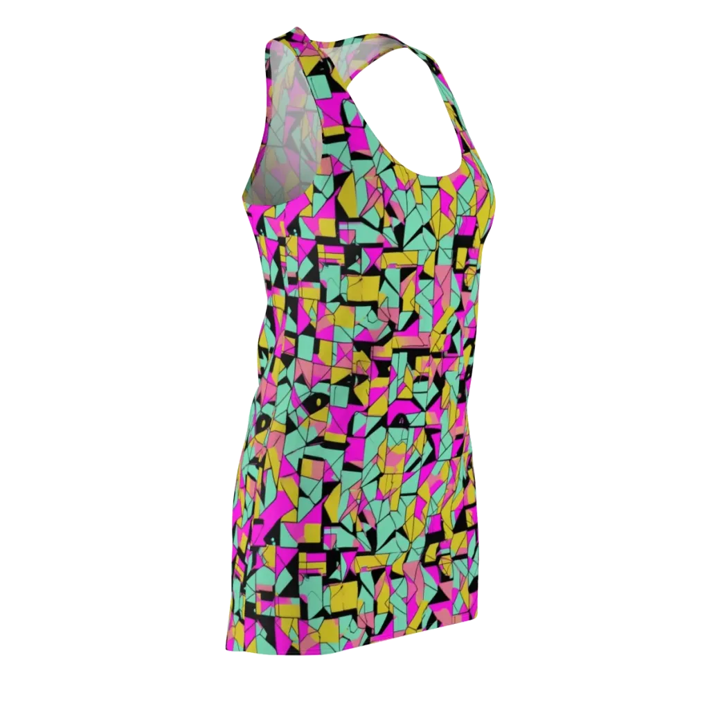 Prism Riot on Racerback Dress — Front Side