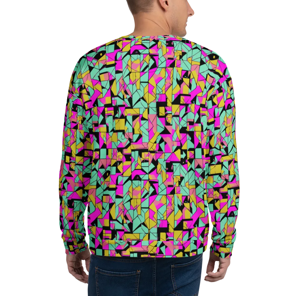 Prism Riot on Sweatshirt — Back