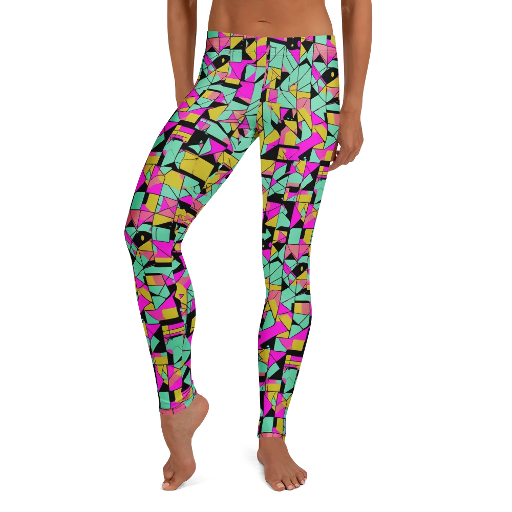 Prism Riot on Leggings — Front