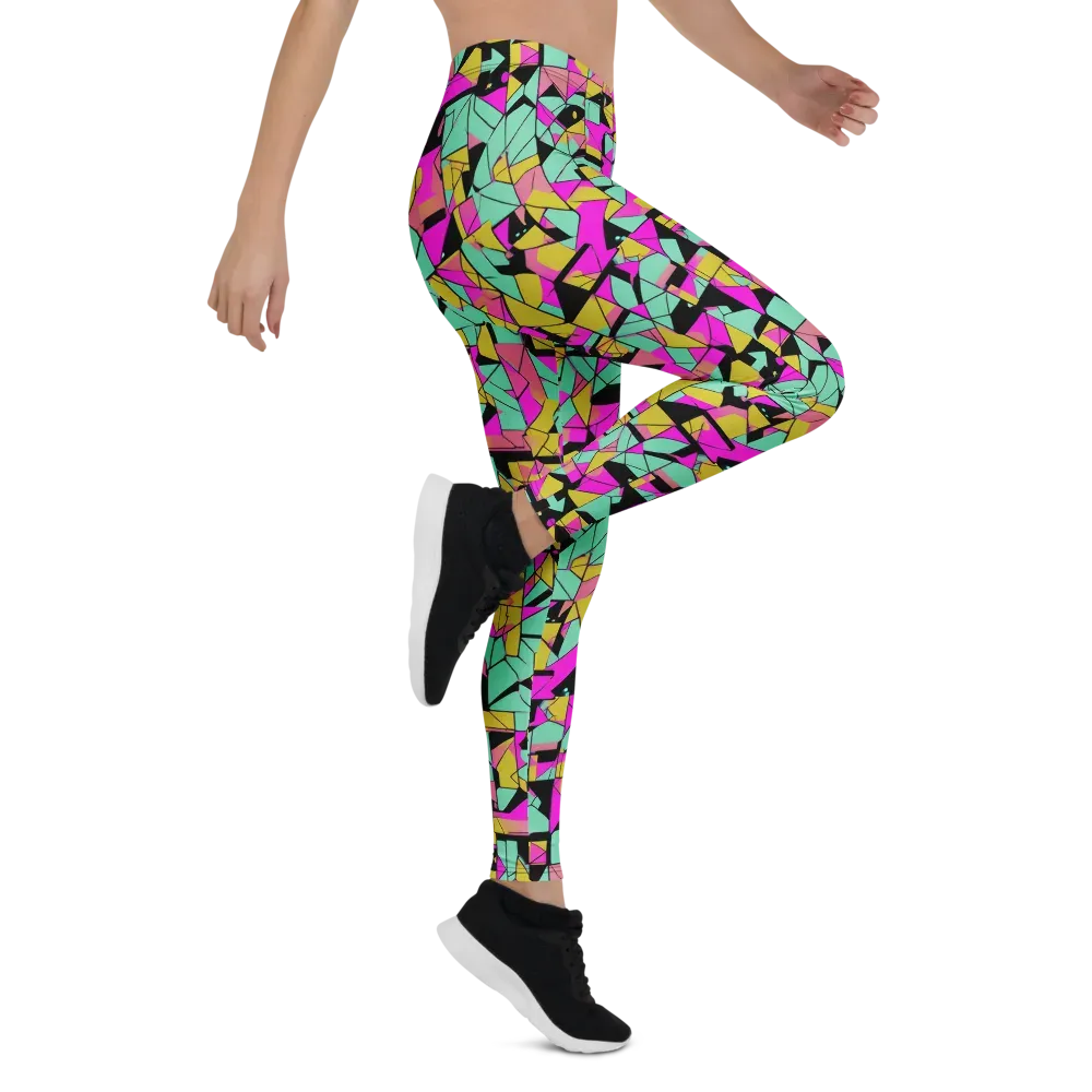 Prism Riot on Leggings — Right