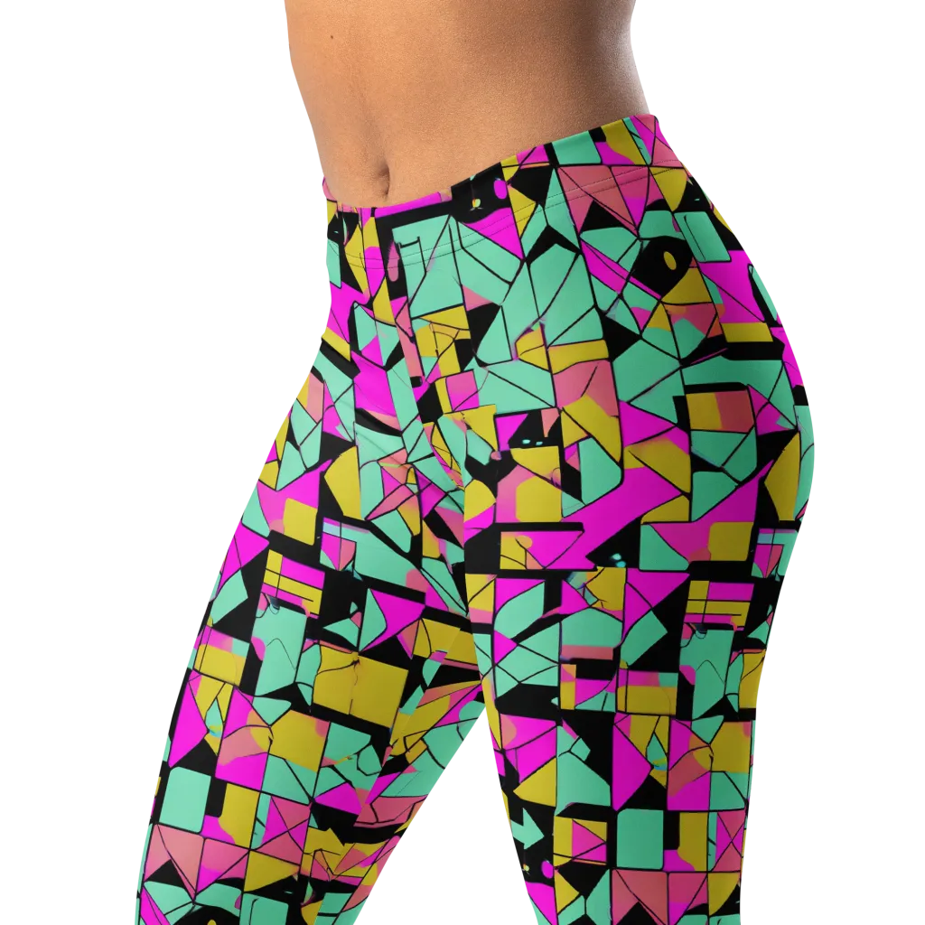 Prism Riot on Leggings — Left Front