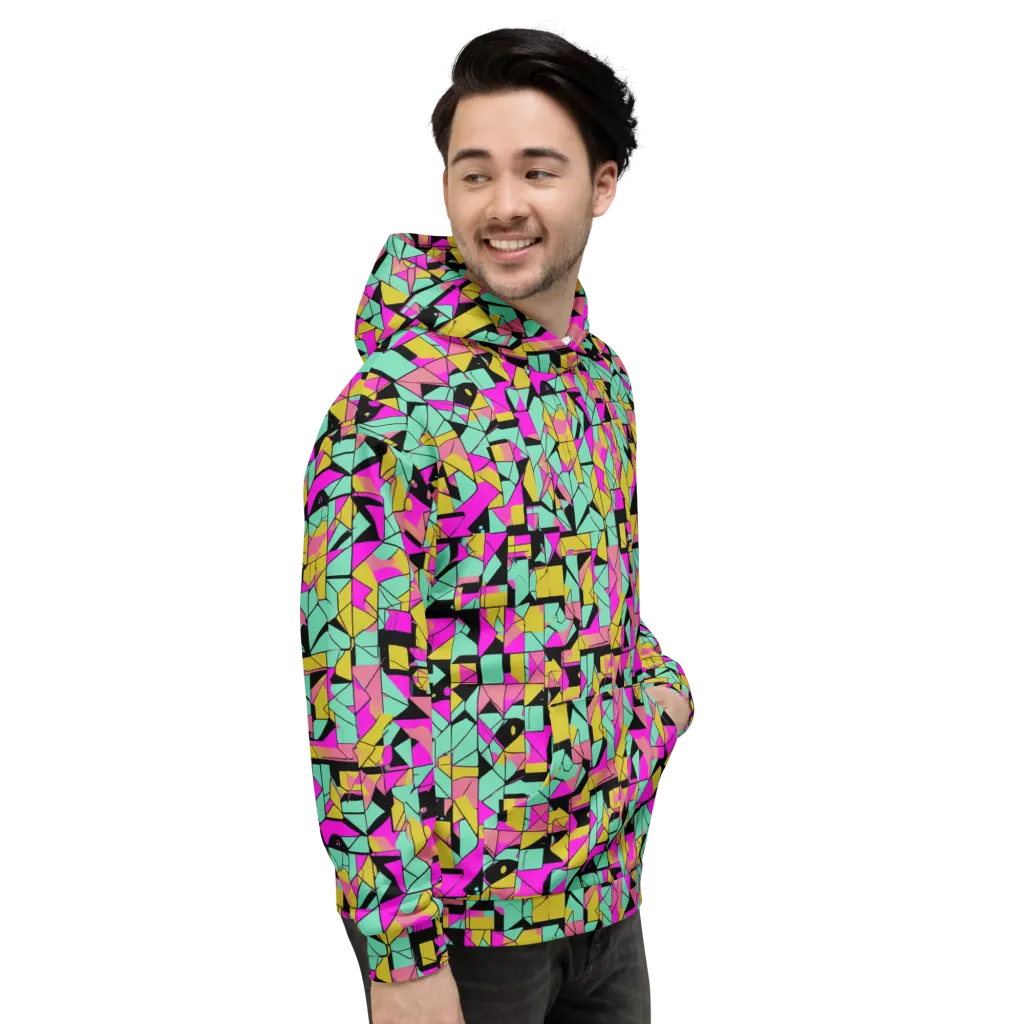 Prism Riot on Hoodie — Right