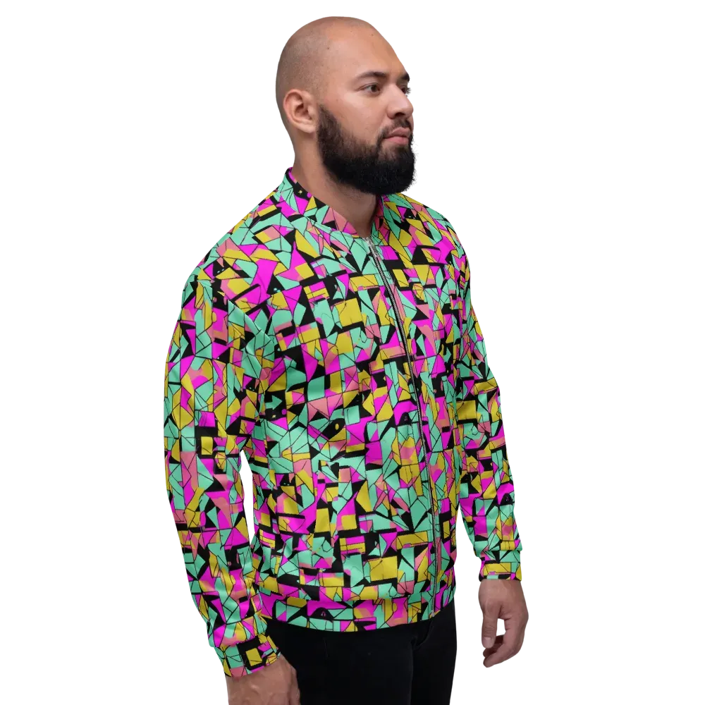 Prism Riot on Bomber Jacket — Right