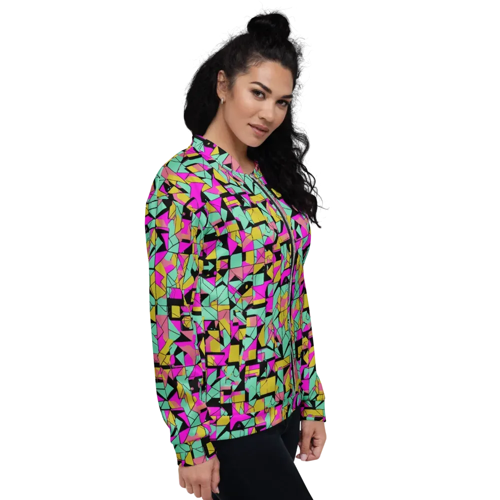 Prism Riot on Bomber Jacket — Right