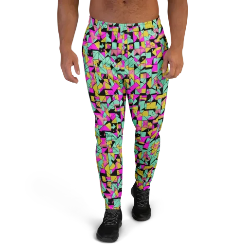 Prism Riot on a Men's Joggers