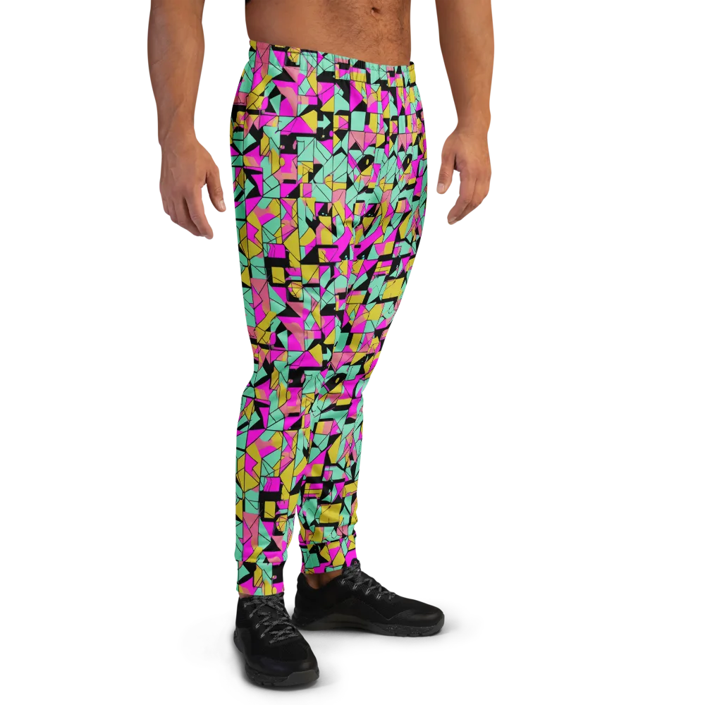 Prism Riot on Men's Joggers — Right