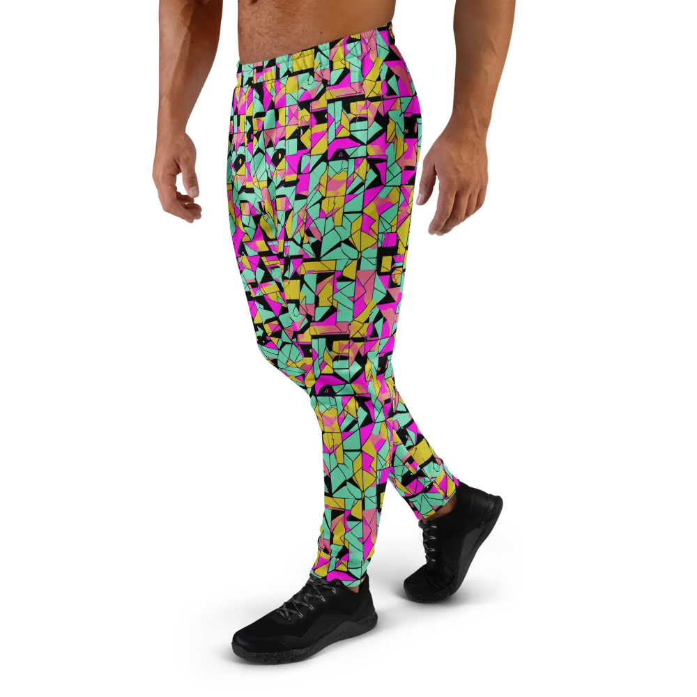 Prism Riot on Men's Joggers — Left