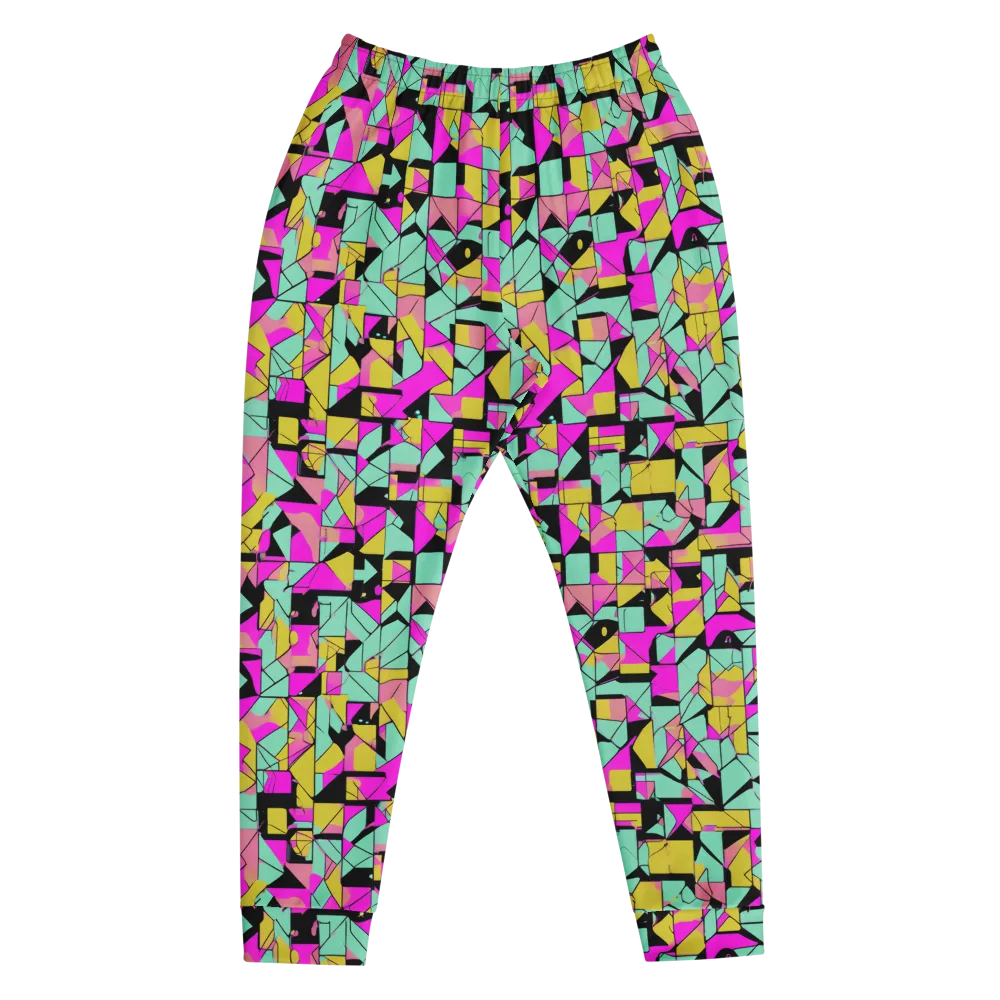 Prism Riot on Men's Joggers — Front
