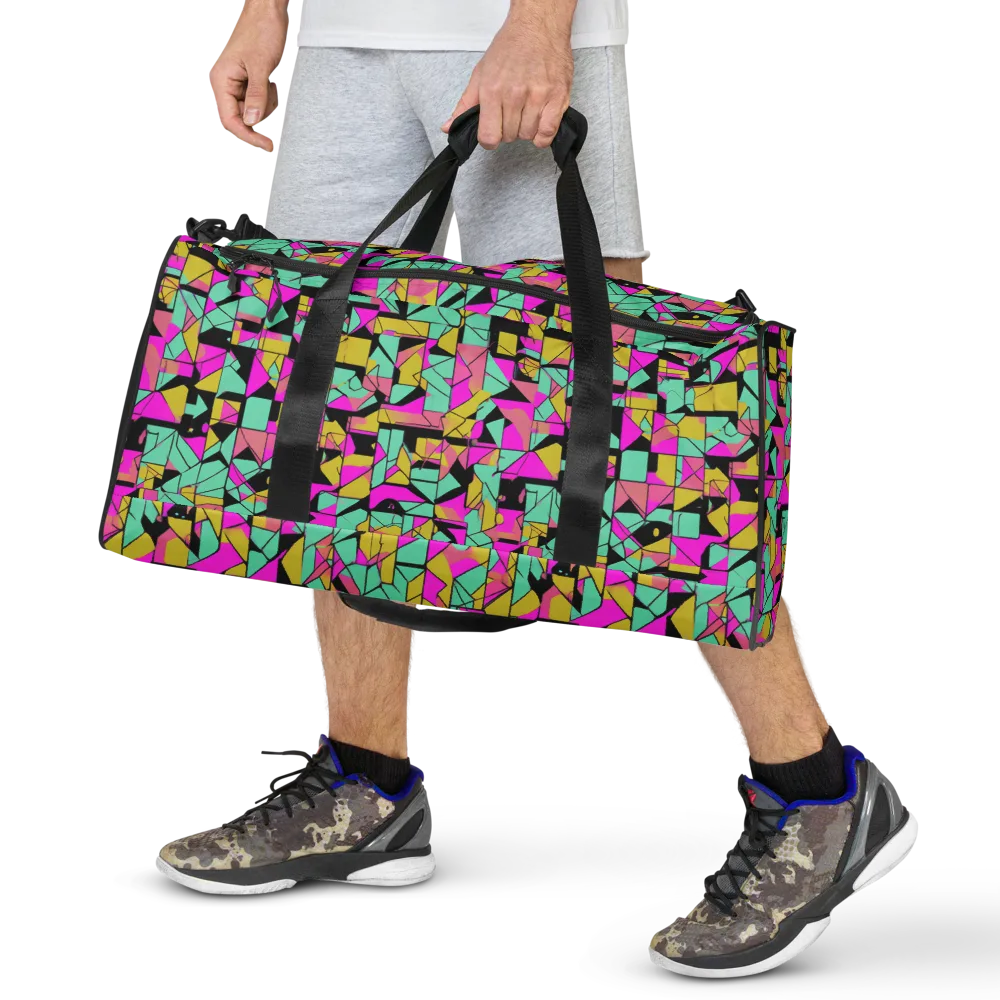 Prism Riot on Duffle Bag — Front