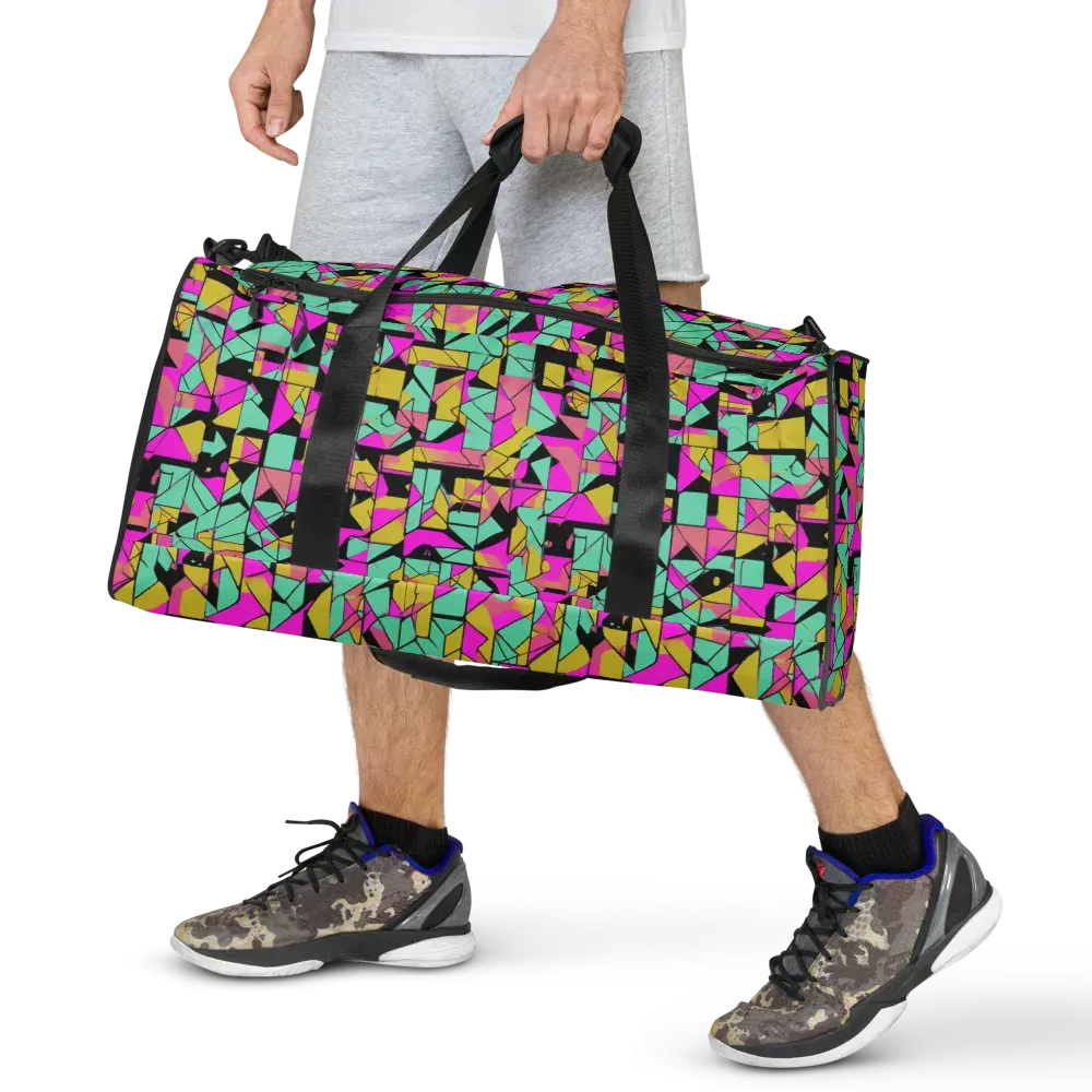 Prism Riot on Duffle Bag — Front