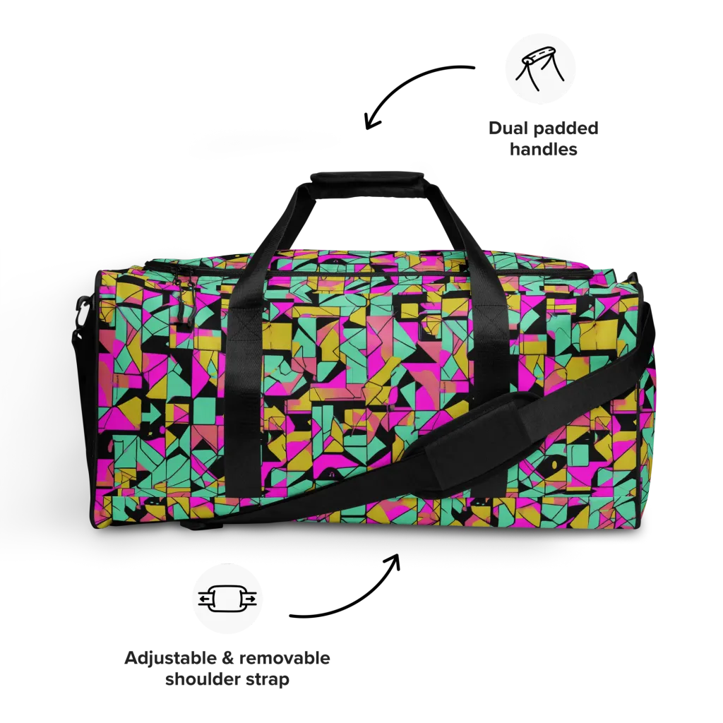 Prism Riot on Duffle Bag — Front