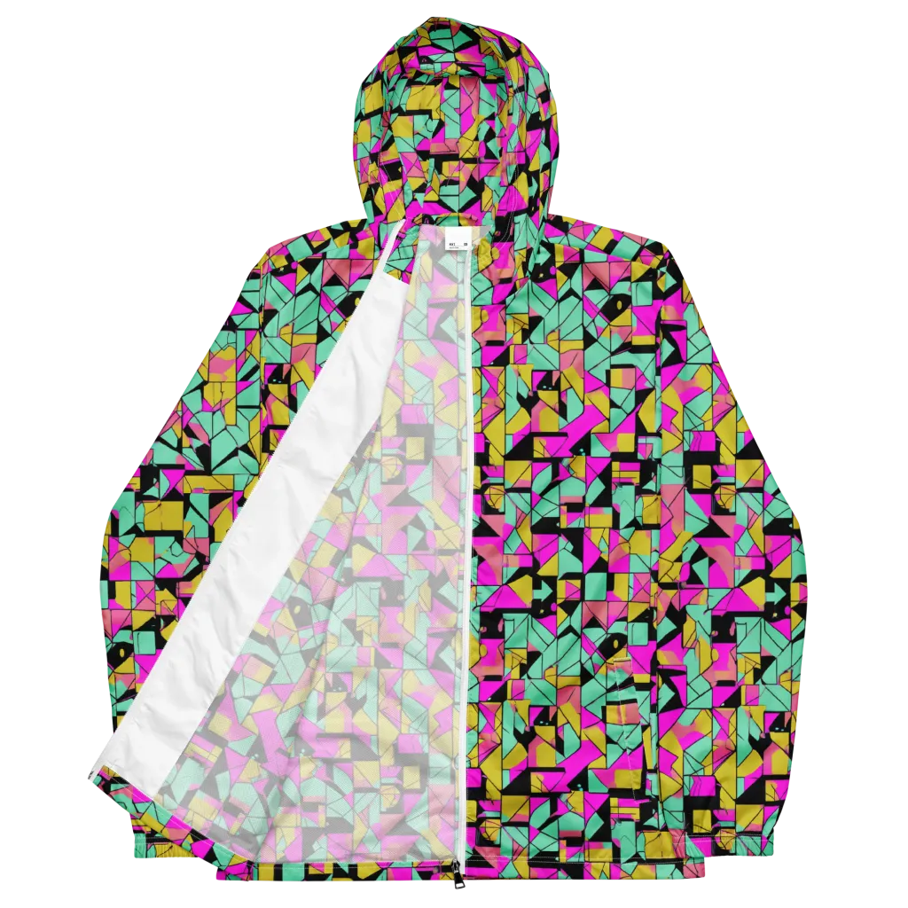 Prism Riot on Men's Windbreaker — Front