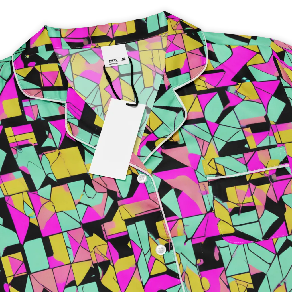 Prism Riot on Women's Short Sleeve Pajama Top — Product details