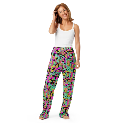 Prism Riot on a Women's Pajama Pants