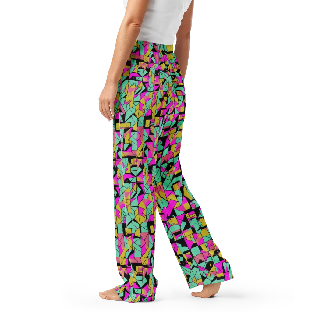 Prism Riot on Women's Pajama Pants — Left