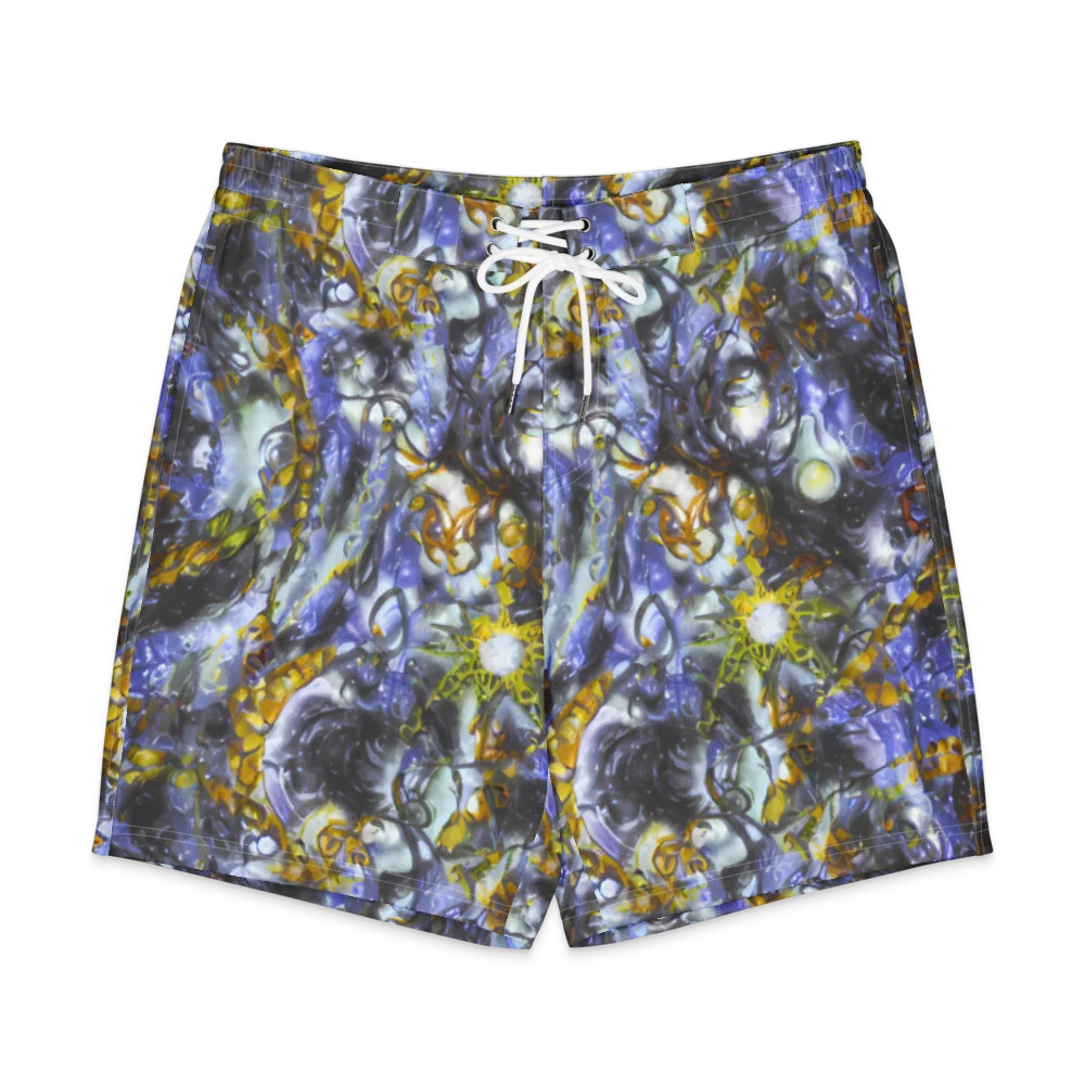 Auric Eclipse on Men's Board Shorts — Front