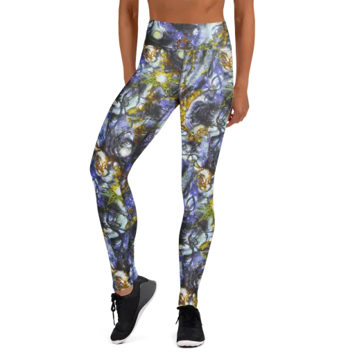 Auric Eclipse on a Yoga Leggings