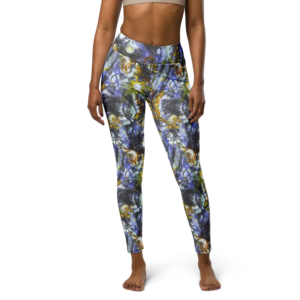 Auric Eclipse on Yoga Leggings — Front