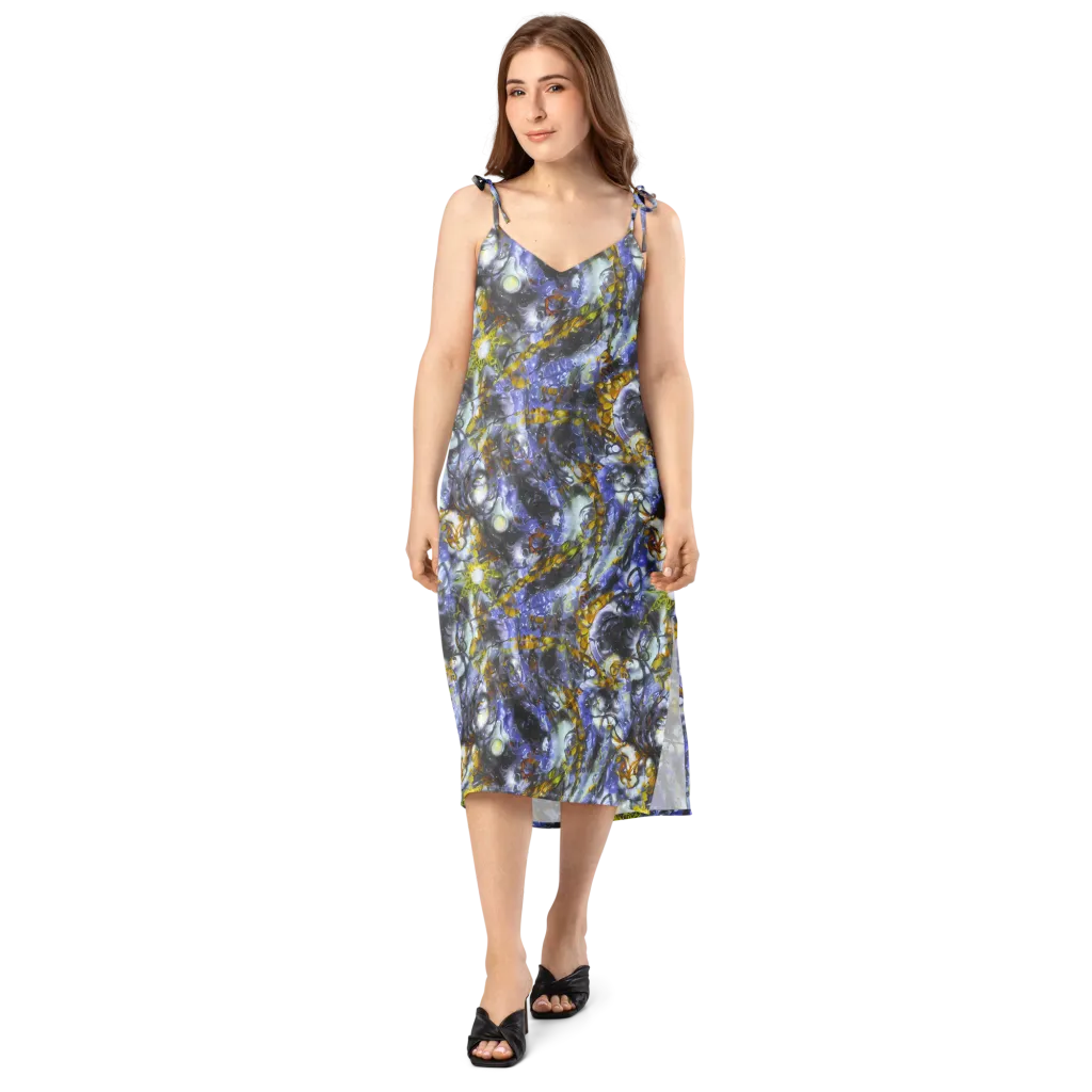 Auric Eclipse on Slip Dress — Front