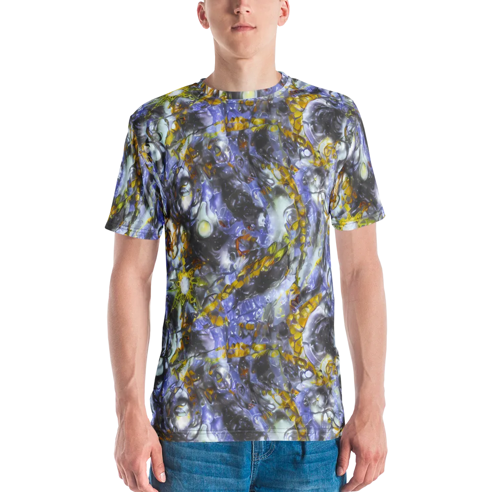 Auric Eclipse on Men's Crew Neck T-Shirt — Front