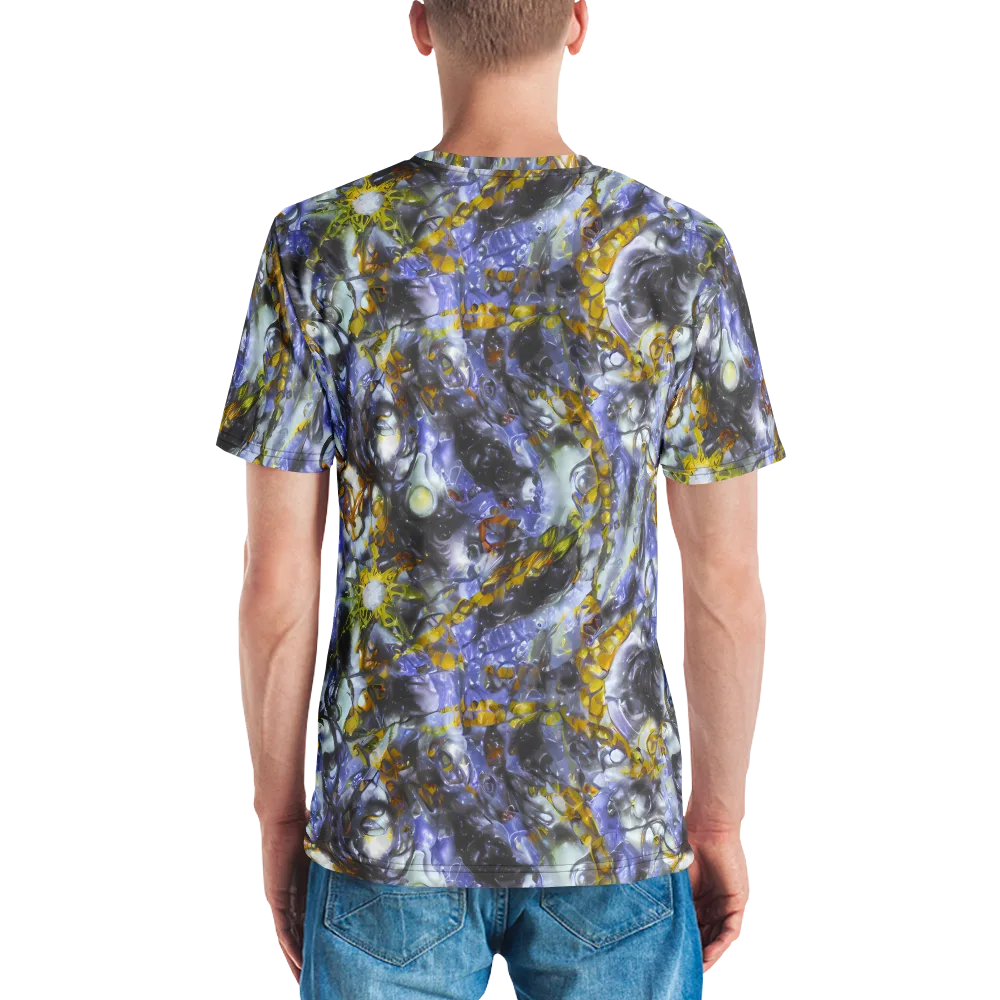 Auric Eclipse on Men's Crew Neck T-Shirt — Back