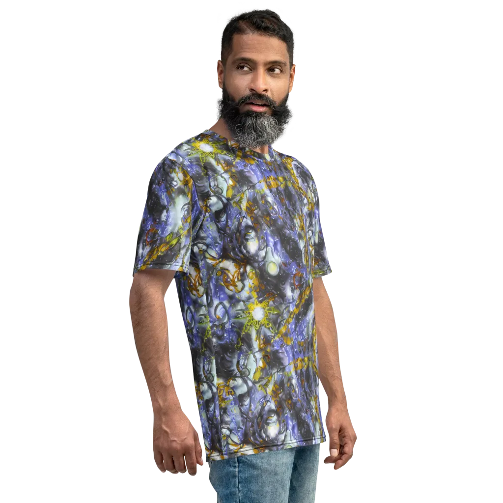 Auric Eclipse on Men's Crew Neck T-Shirt — Right