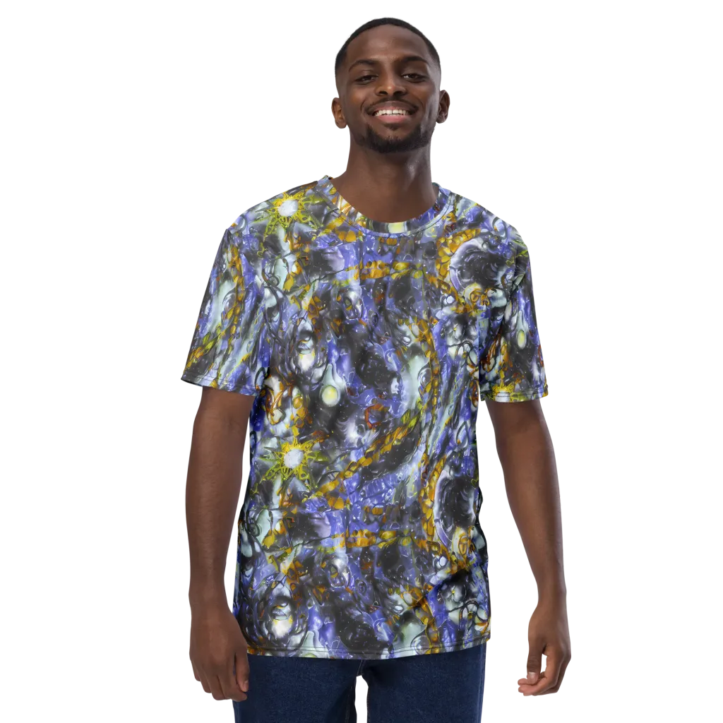 Auric Eclipse on Men's Crew Neck T-Shirt — Front