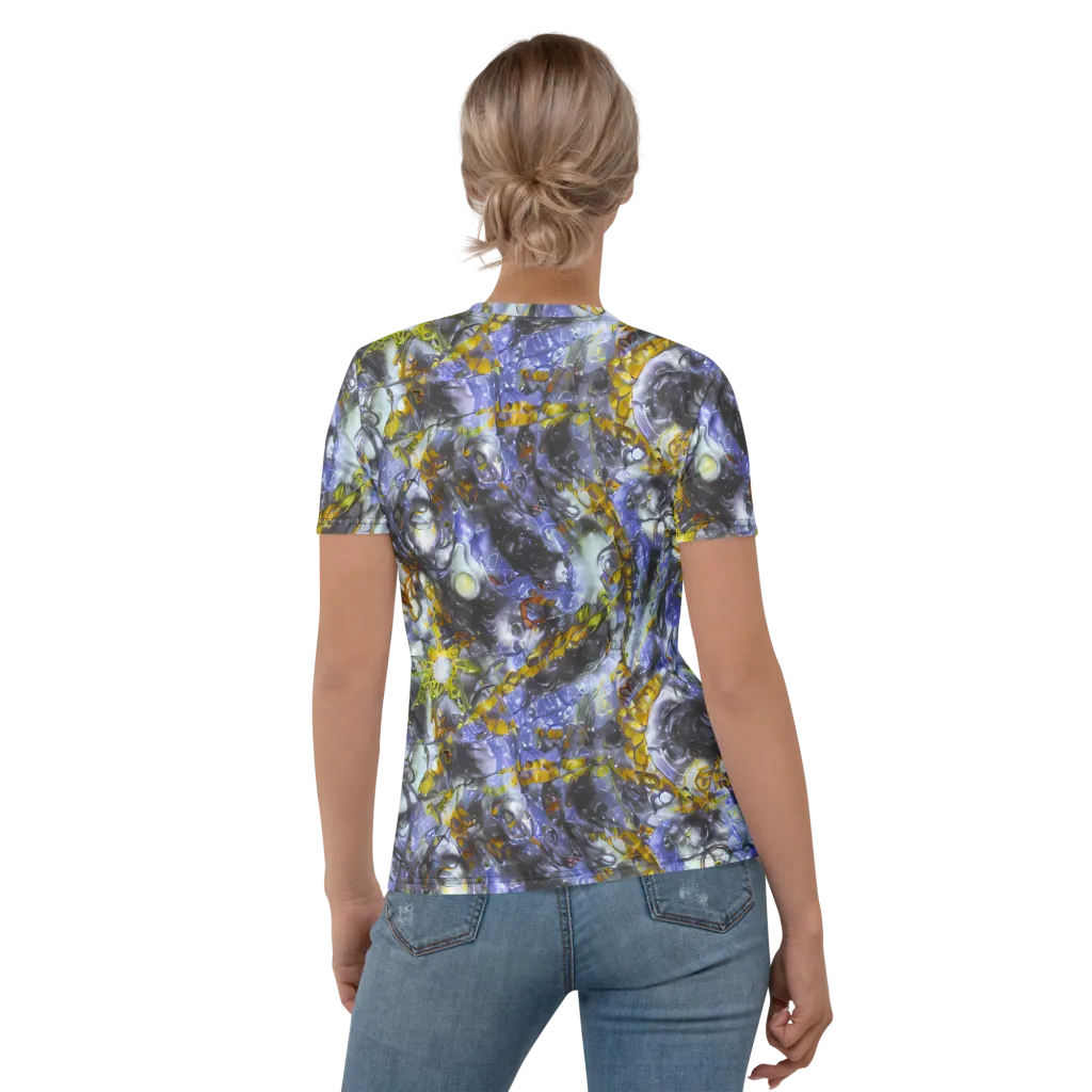 Auric Eclipse on Women's Crew Neck T-Shirt — Back