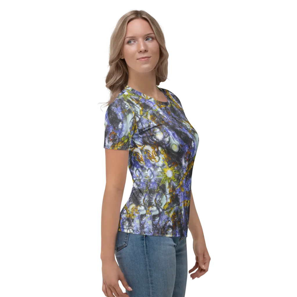 Auric Eclipse on Women's Crew Neck T-Shirt — Right