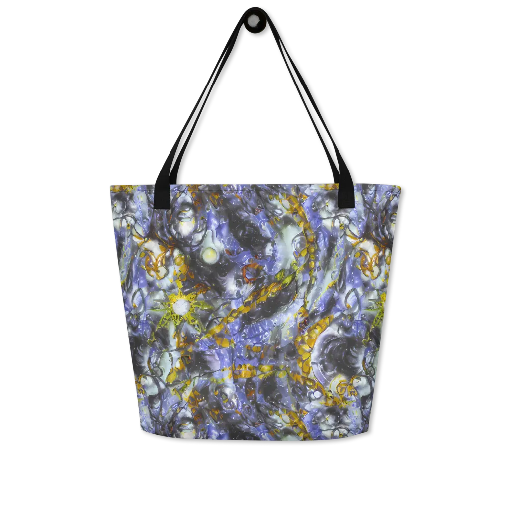 Auric Eclipse on Large Tote Bag W/ Pocket — Front