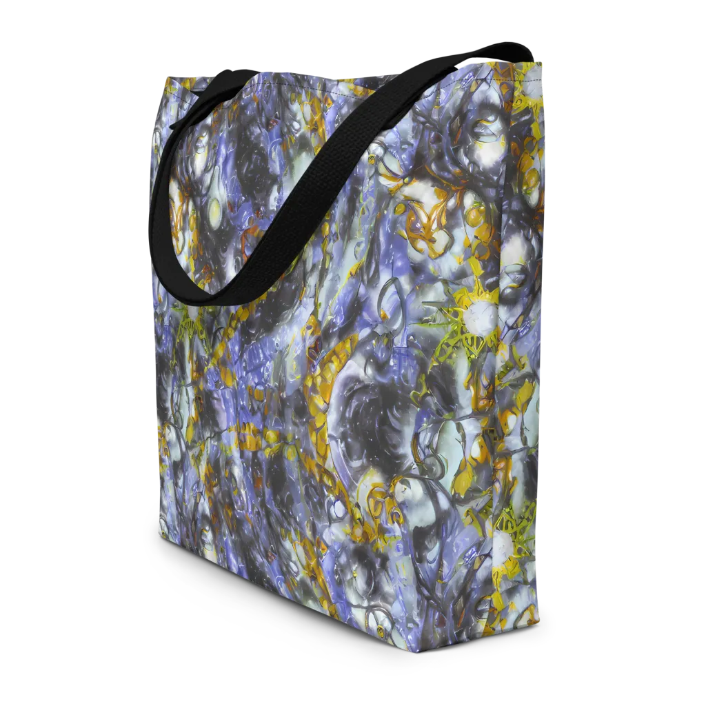 Auric Eclipse on Large Tote Bag W/ Pocket — Front
