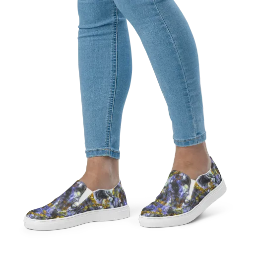 Auric Eclipse on a Women's Slip-On Canvas Shoes