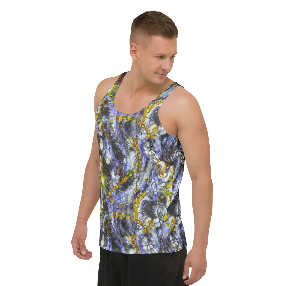 Auric Eclipse on Men's Tank Top — Left Front