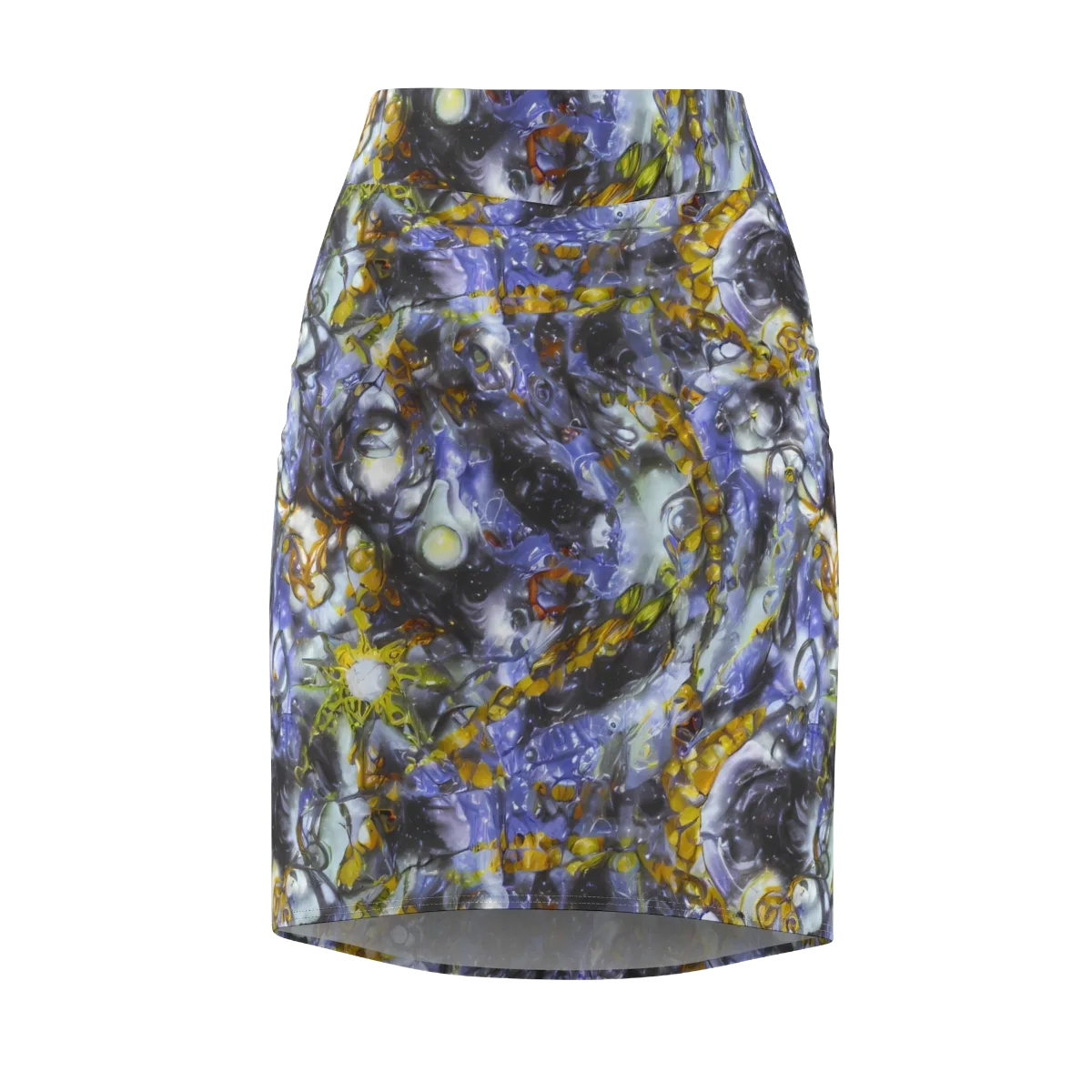 Auric Eclipse on Pencil Skirt — Front