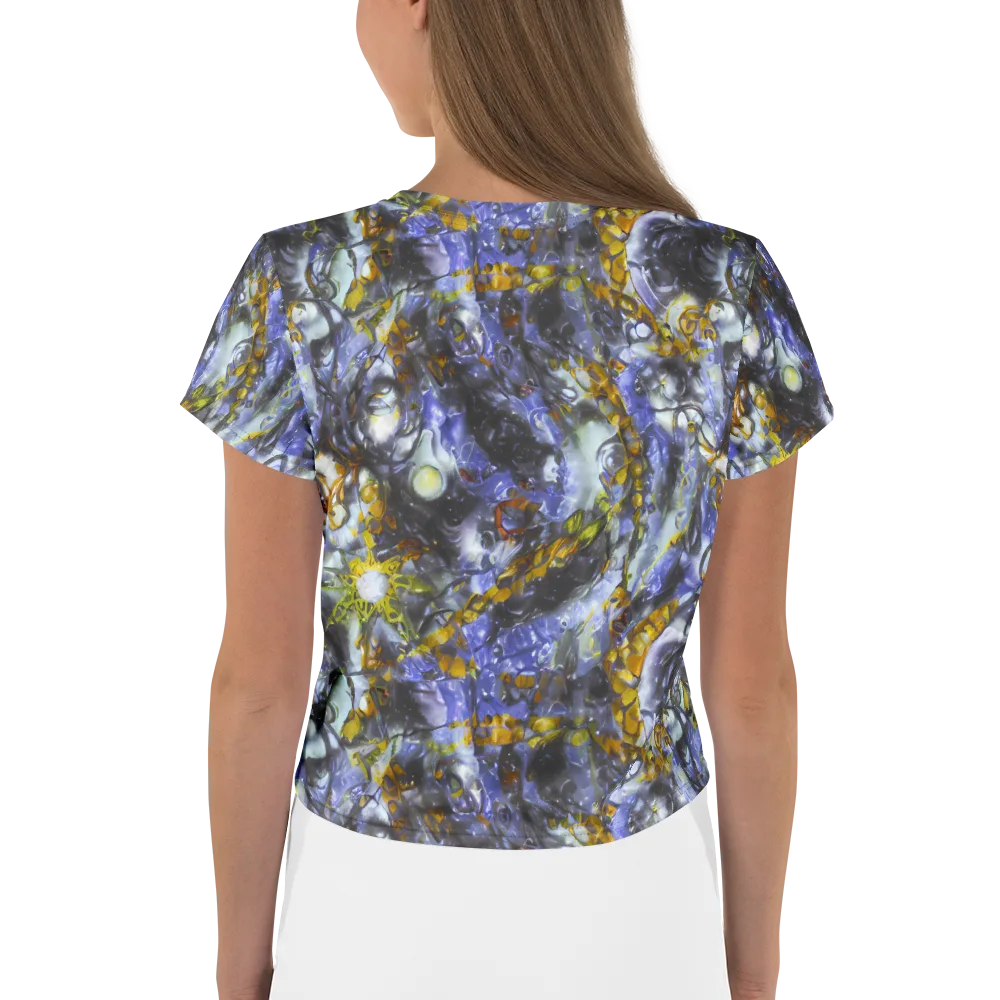 Auric Eclipse on Crop Tee — Back