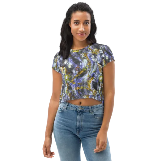 Auric Eclipse on a Crop Tee